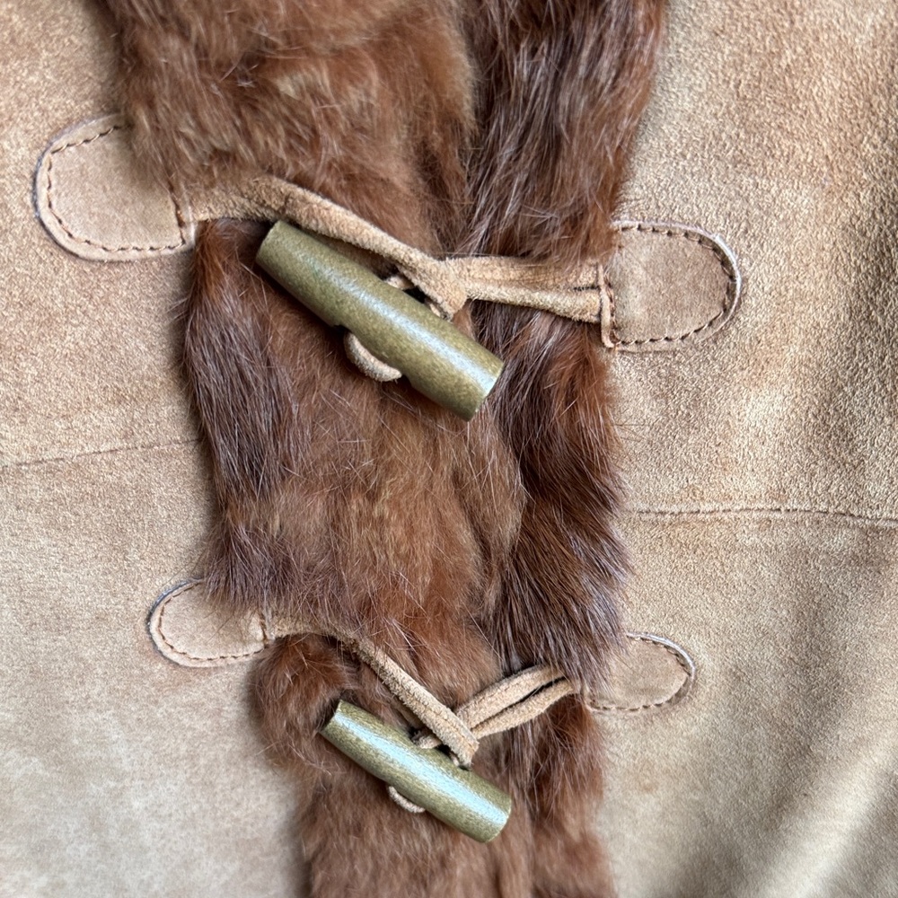 Nygard Collection Rabbit Fur Collar Jacket - Picture 3 of 14